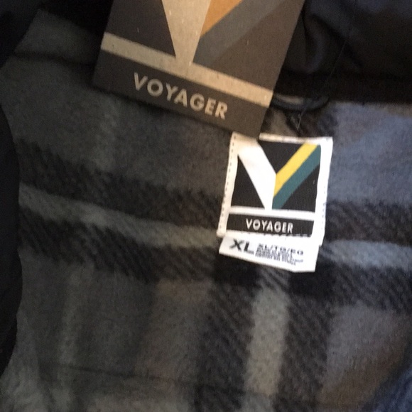 Voyager Mens Polar Fleece lined Puffer Jacket-NWT  Size XL - Picture 8 of 12